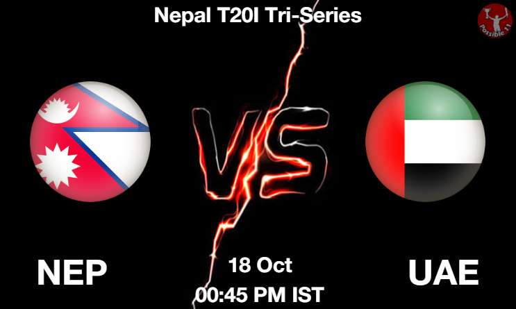 Nepal vs UAE T20 Live Score, Live Updates, Match Highlights