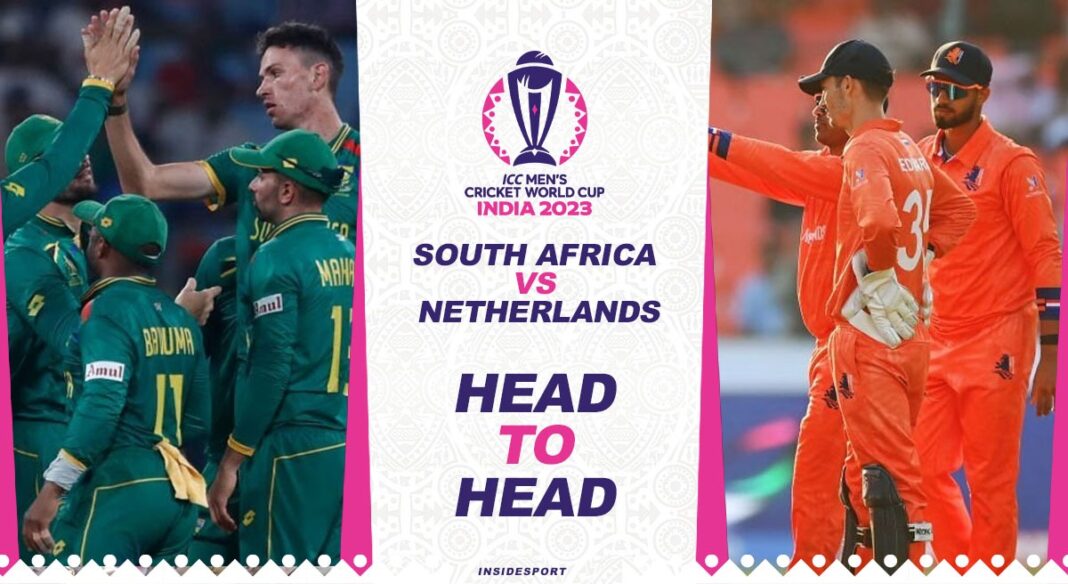 South Africa vs Netherlands Live Match Score/ Updates