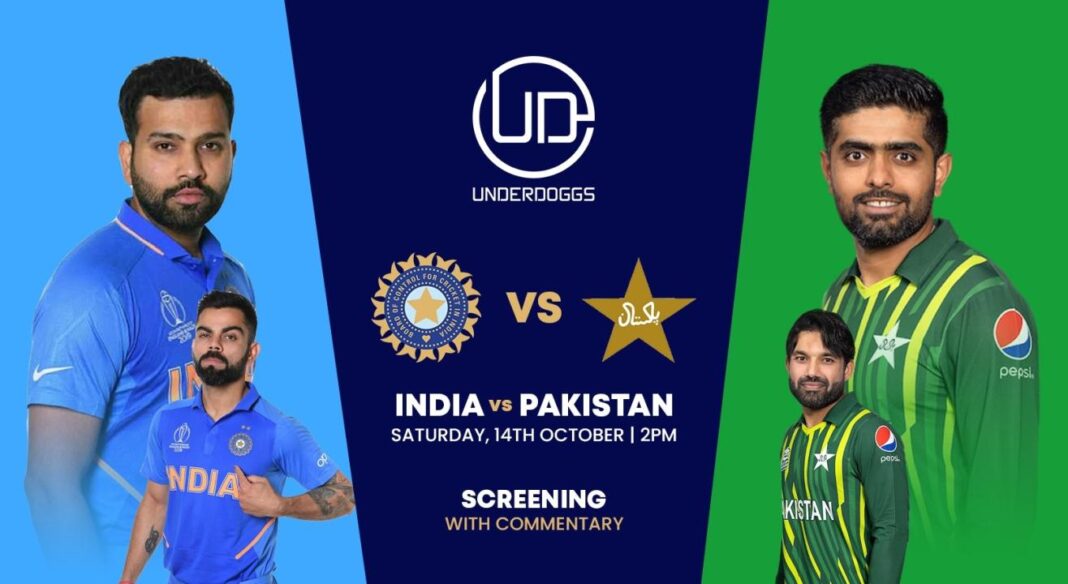 India vs. Pakistan Showdown at ICC World Cup 2023