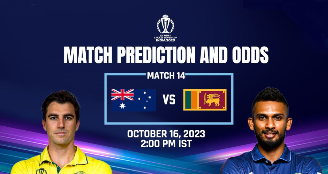 Australia Vs Sri Lanka live Match Score ICC World Cup 2023