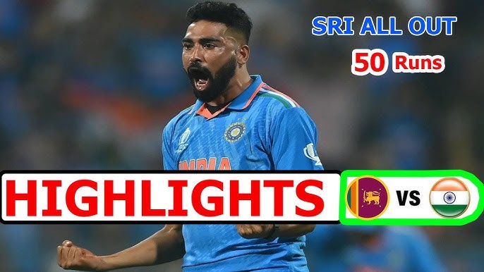 Sports News India vs Sri Lanka ICC World Cup Highlights